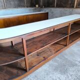 Ensemble de 2 comptoirs de magasin 1950