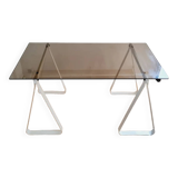 Bureau verre fumé