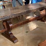 large solid oak table