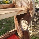 Solid wood shelf