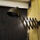 Accordion wall lamp