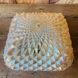 Vintage Chiseled Glass Ceiling Light