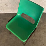 Green children's chair