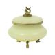 Vintage Jewelry Box Trinket Box Italian Alabaster Natural Stone