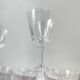 6 white wine glasses Cristal D'Arques model Versailles