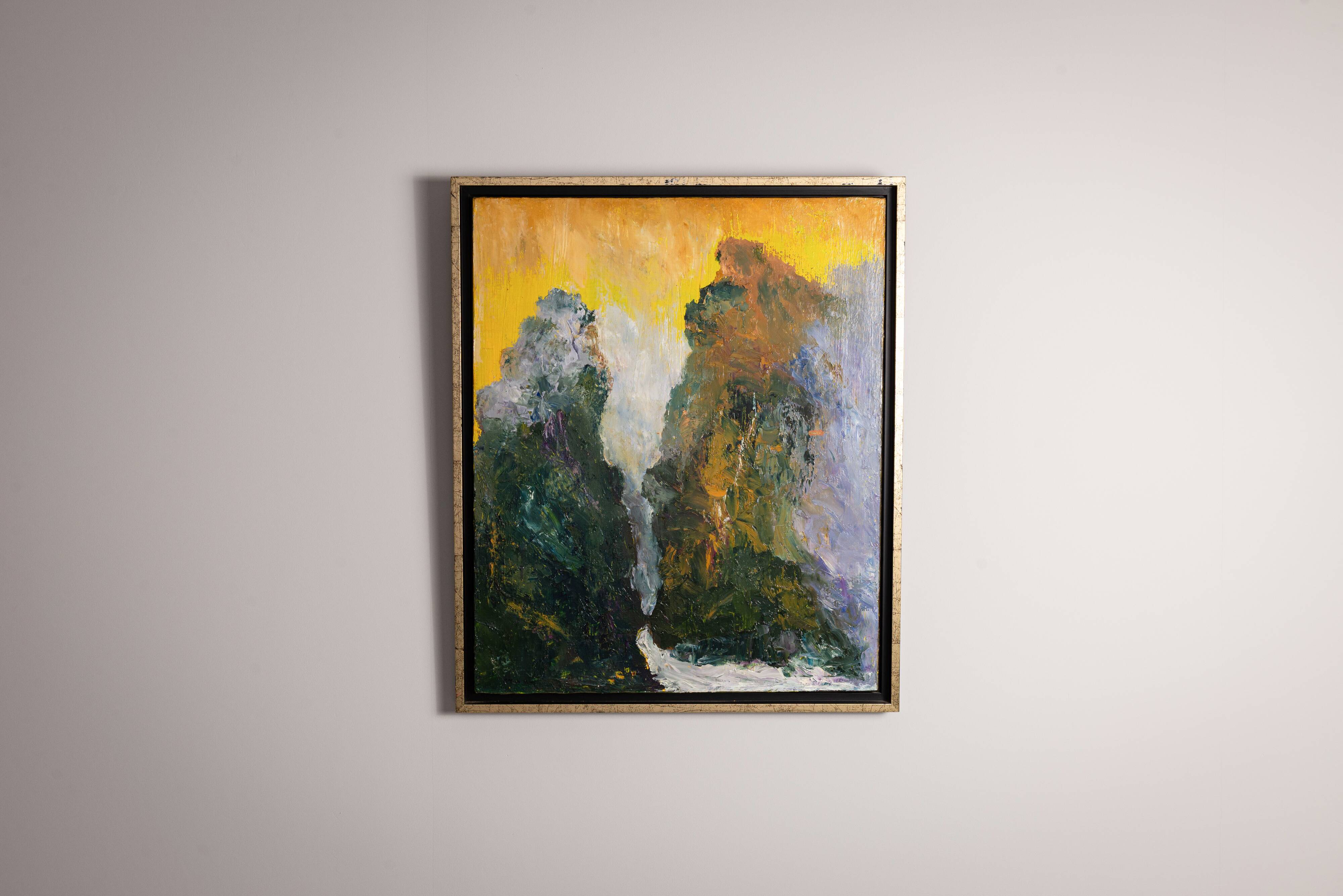 Abstract landscape painting ‘‘Chine Ancienne’’