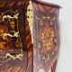 Marquetry chest of drawers with inlay in Louis XV style