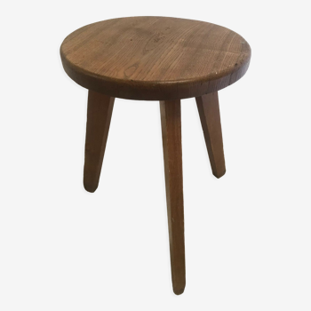 Oak tripod stool 1960