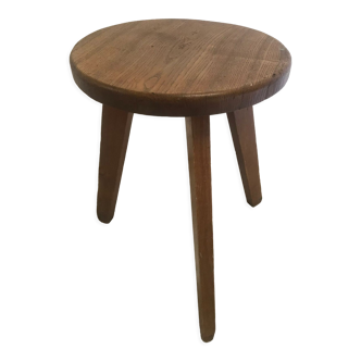 Oak tripod stool 1960