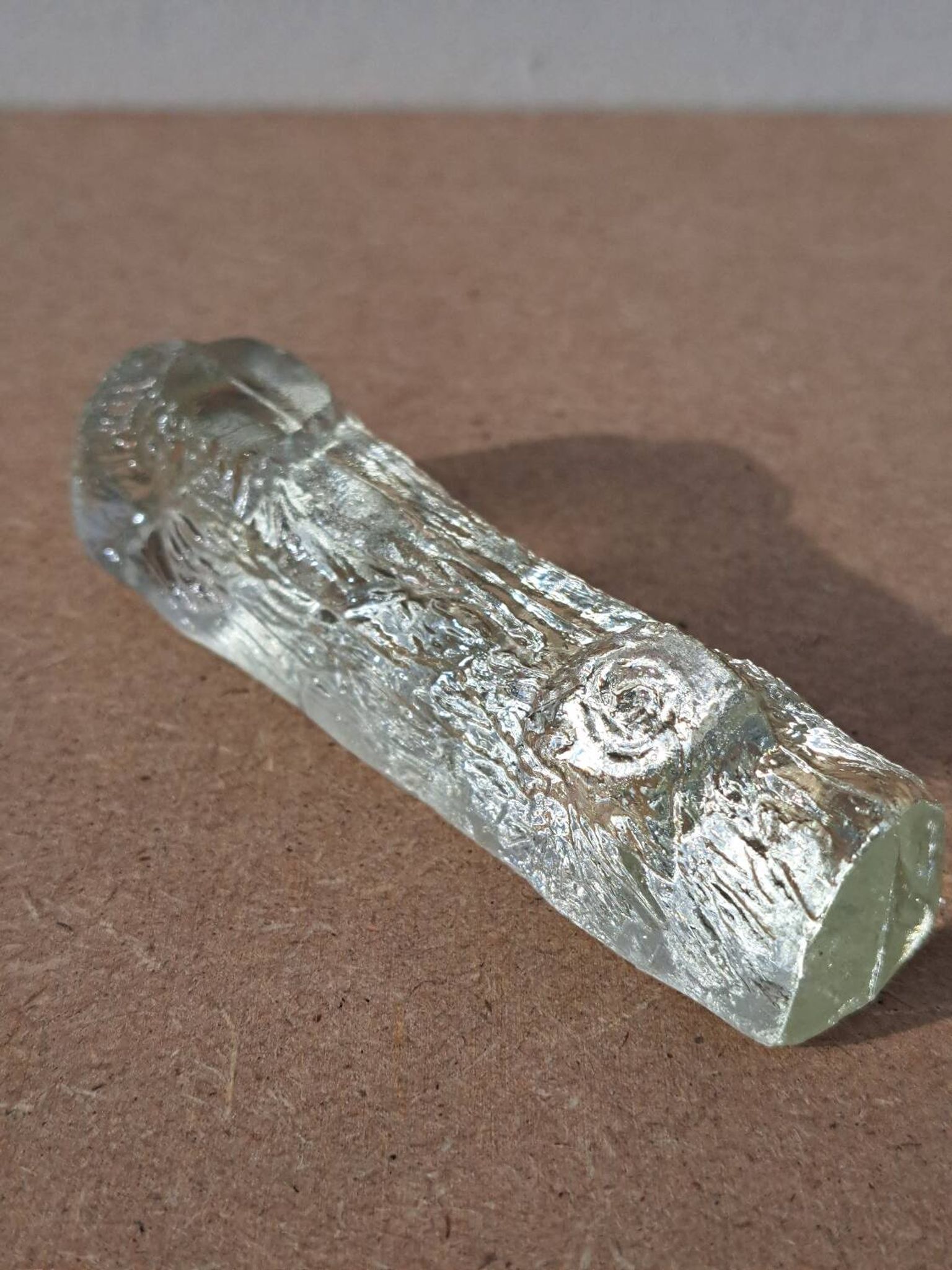 6 Vintage crystal knife holder