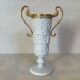 Opaline footed bowl vase from a fair