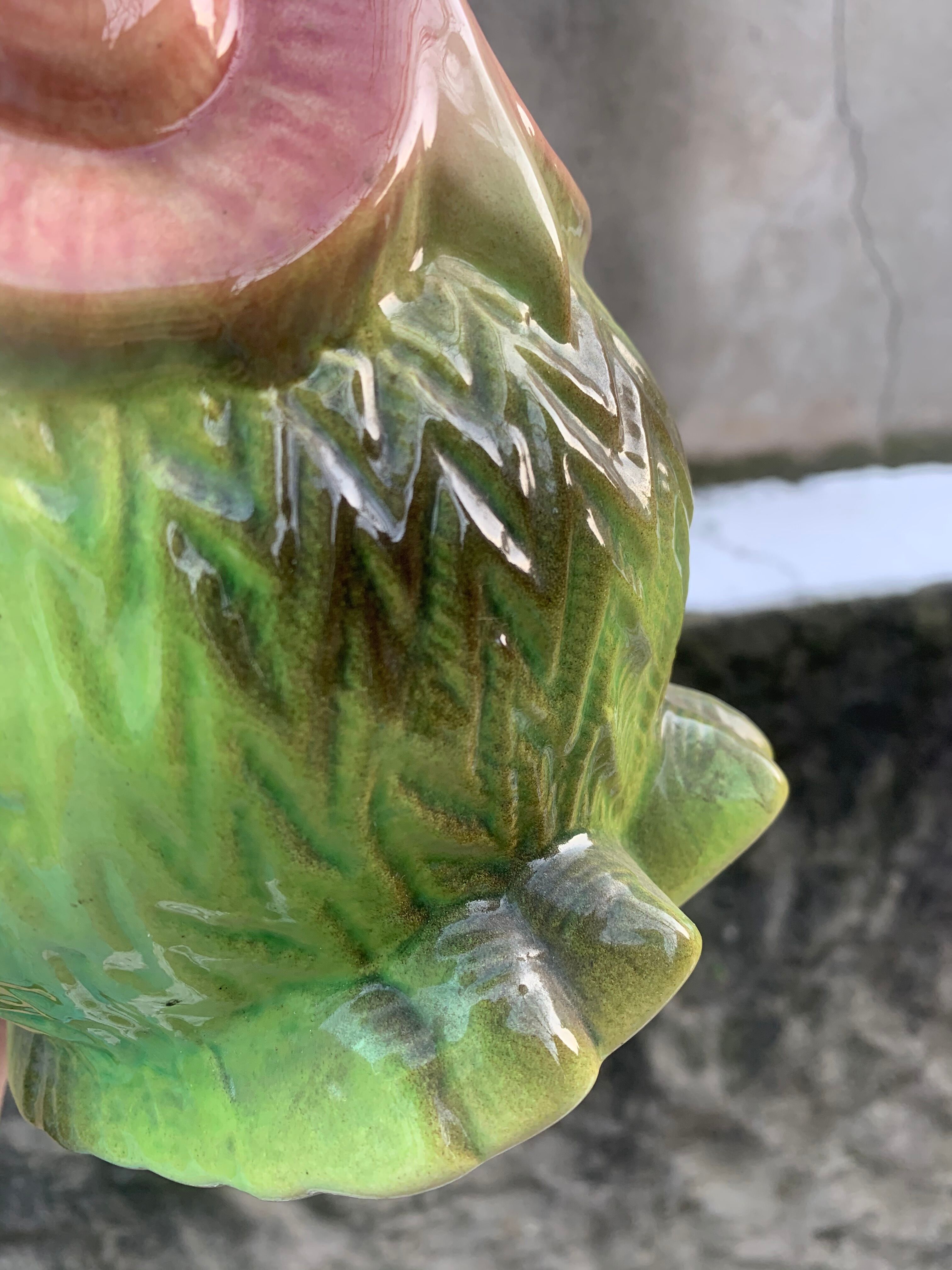 Owl zoomorphic pitcher