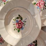 12 Digoin soup plates