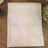 Antique embroidered sheet