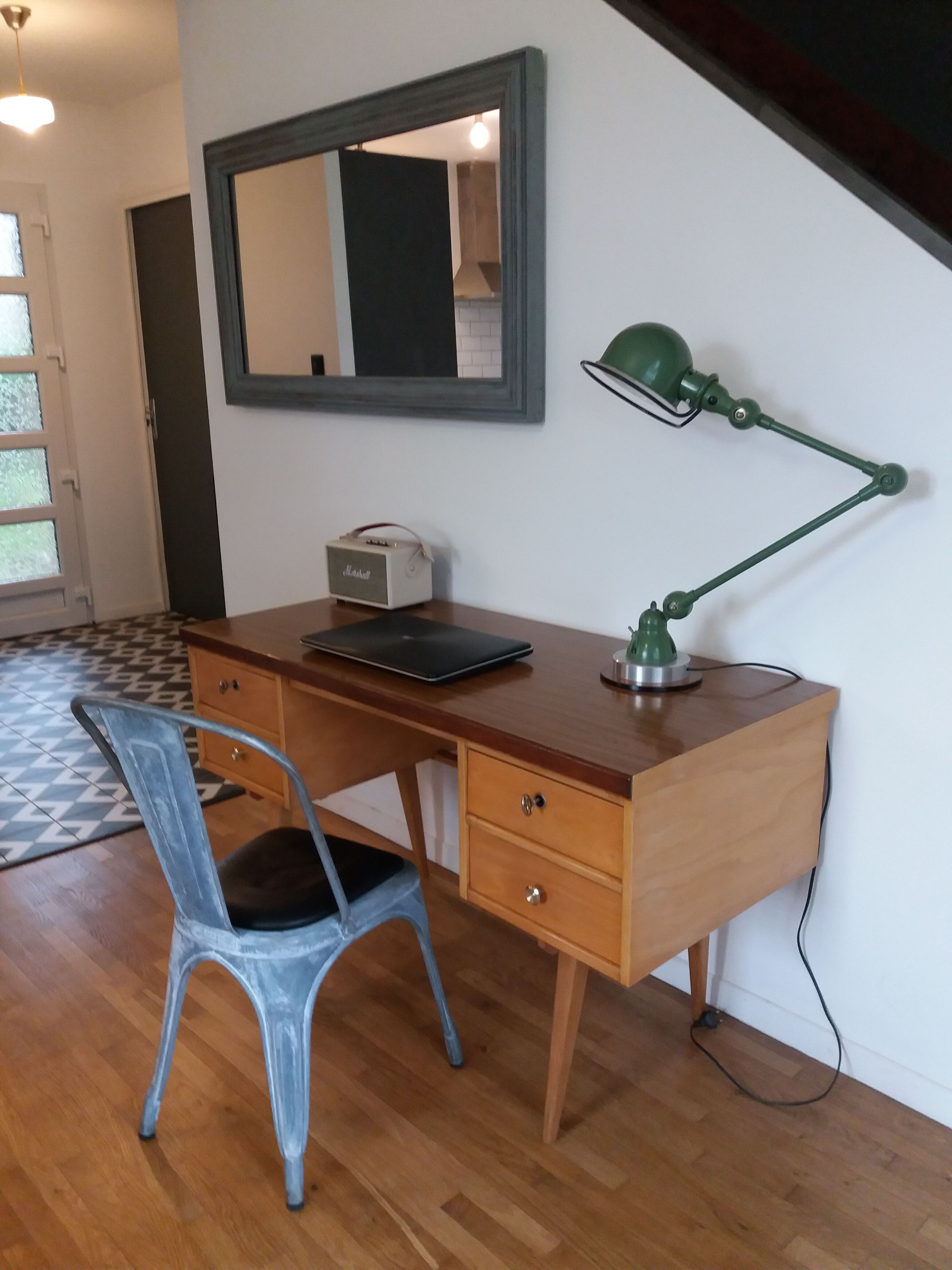 Compass foot office from the 50s