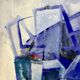 Oil on abstract paper Jean-Marie Planque