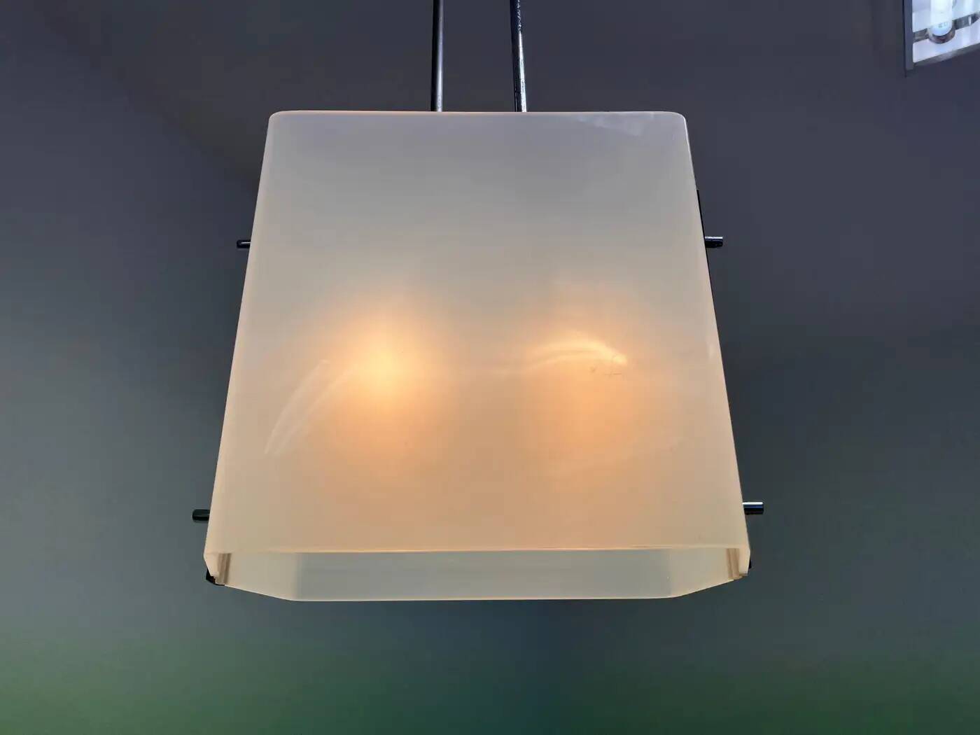 Midcentury design Space Age UFO pendant by Drupol, 1970s