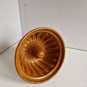 Old alsace kouglof cake mould decorative kitchen. diameter 21.5 cm. height