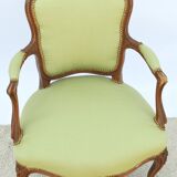 Louis XV style convertible armchair