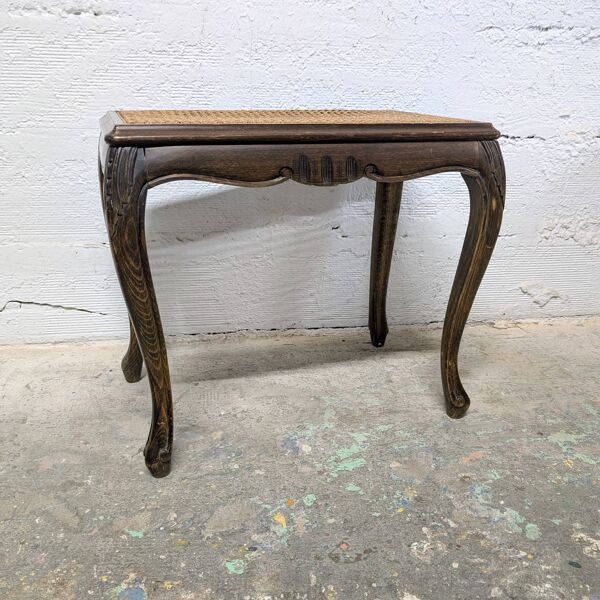 Tabouret de piano style Louis XV