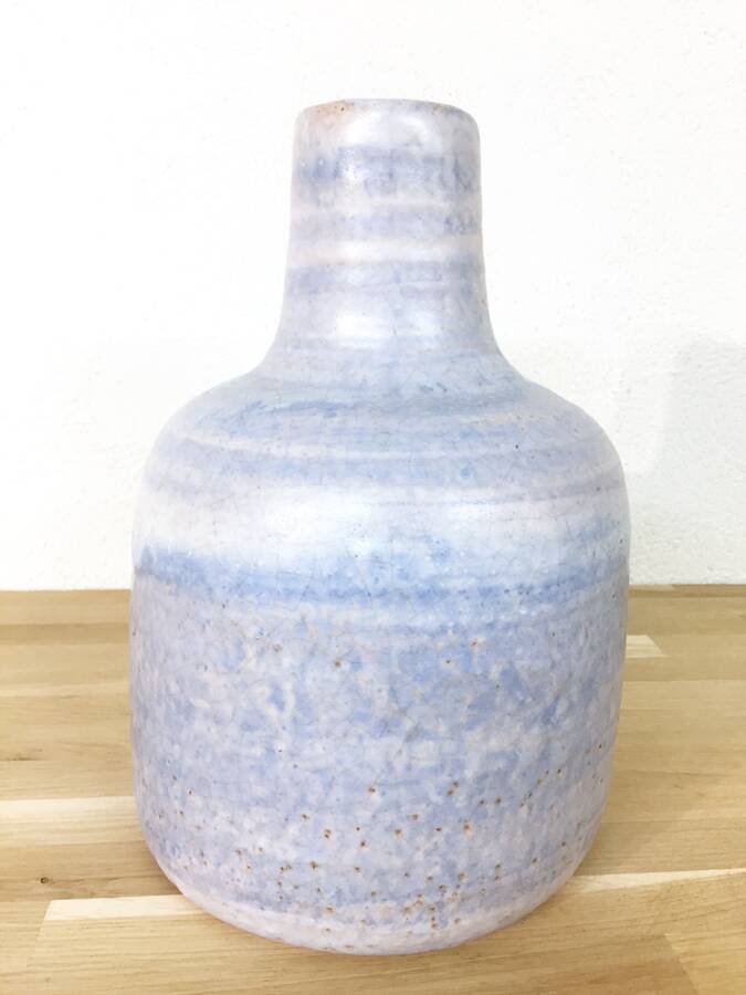 XXL Scandinavian purple vase – 1970s