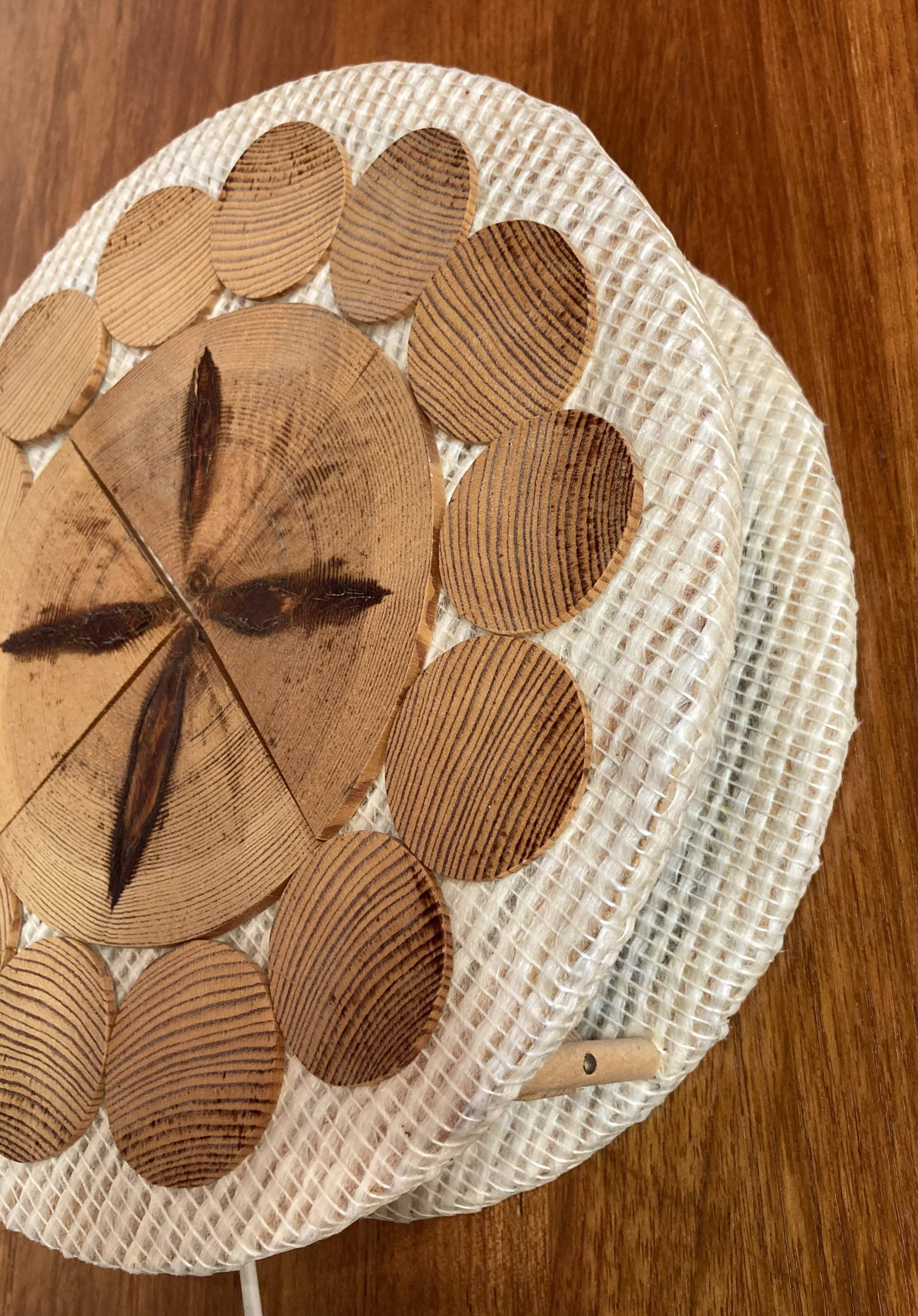 1950s Scandinavian applique design.