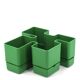 Vastill green plastic planter by Michael McCann