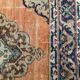 Distressed Turkish Runner 375x80 cm wool Vintage Tribal Rug