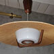 Vintage pendant lamp published by Temde, 1960