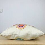 Vintage 70s flower cushion