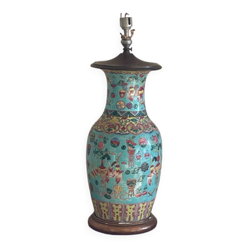 Pied de lampe en céramique