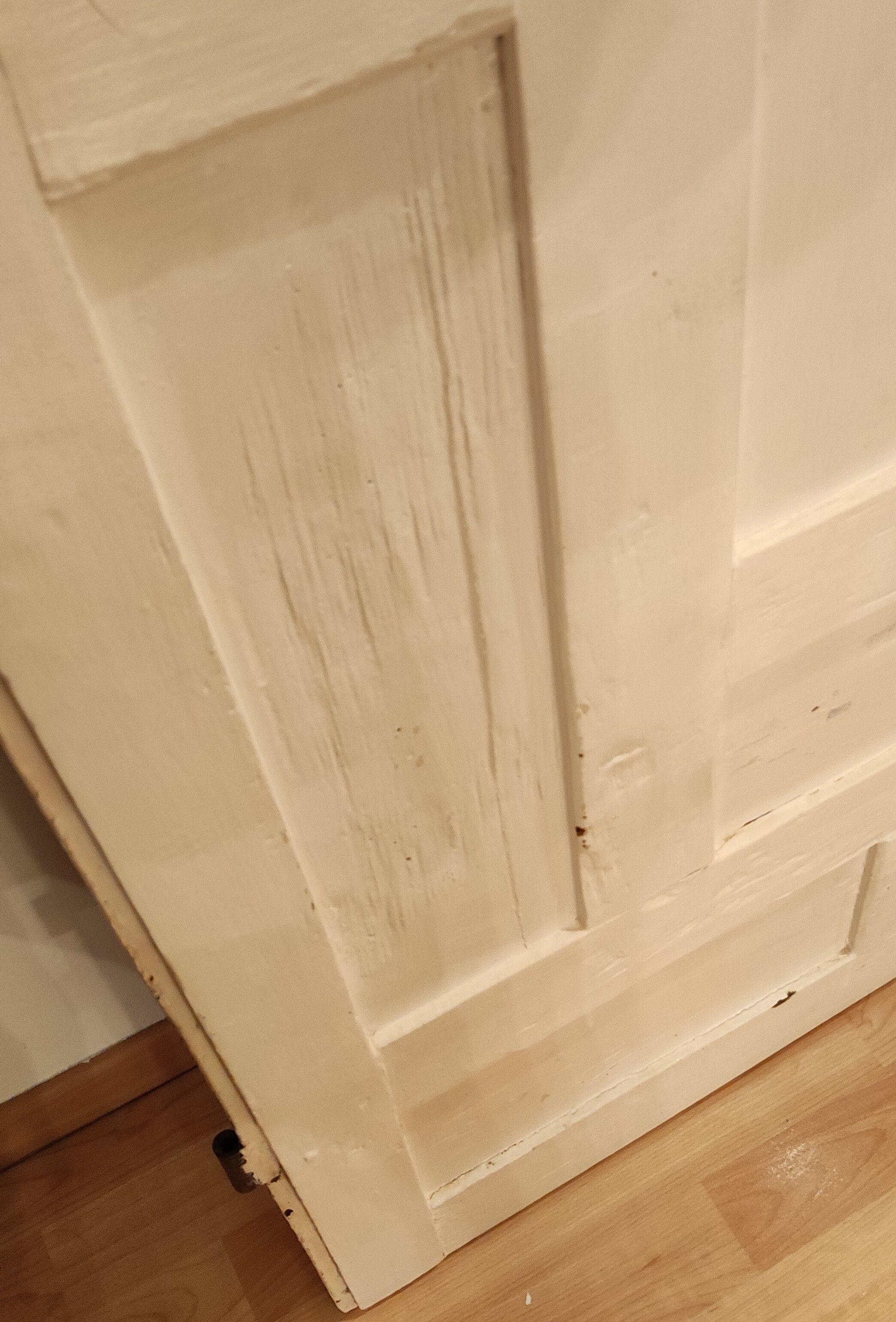 Old door of the seventeenth century