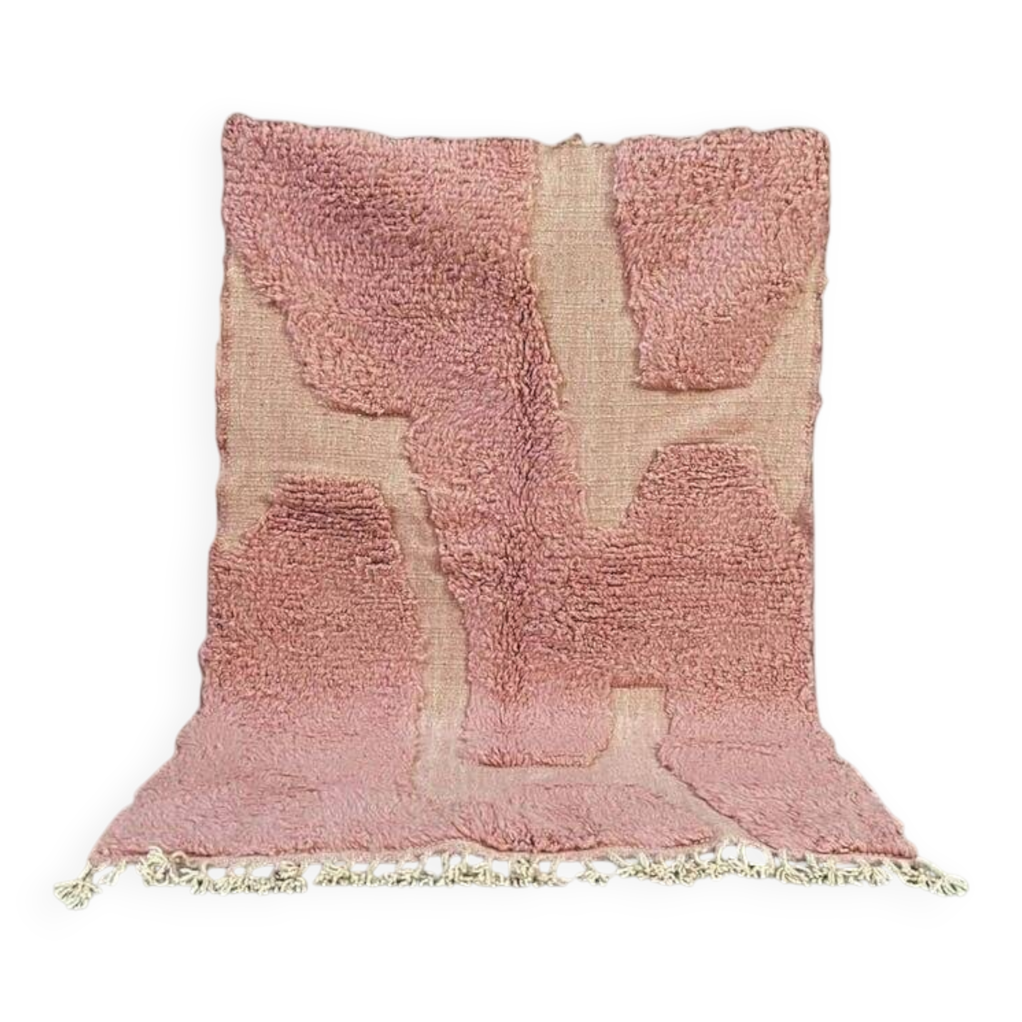 Berber carpet made of natural wool from the Amazigh Atlas, 150/250 cm.