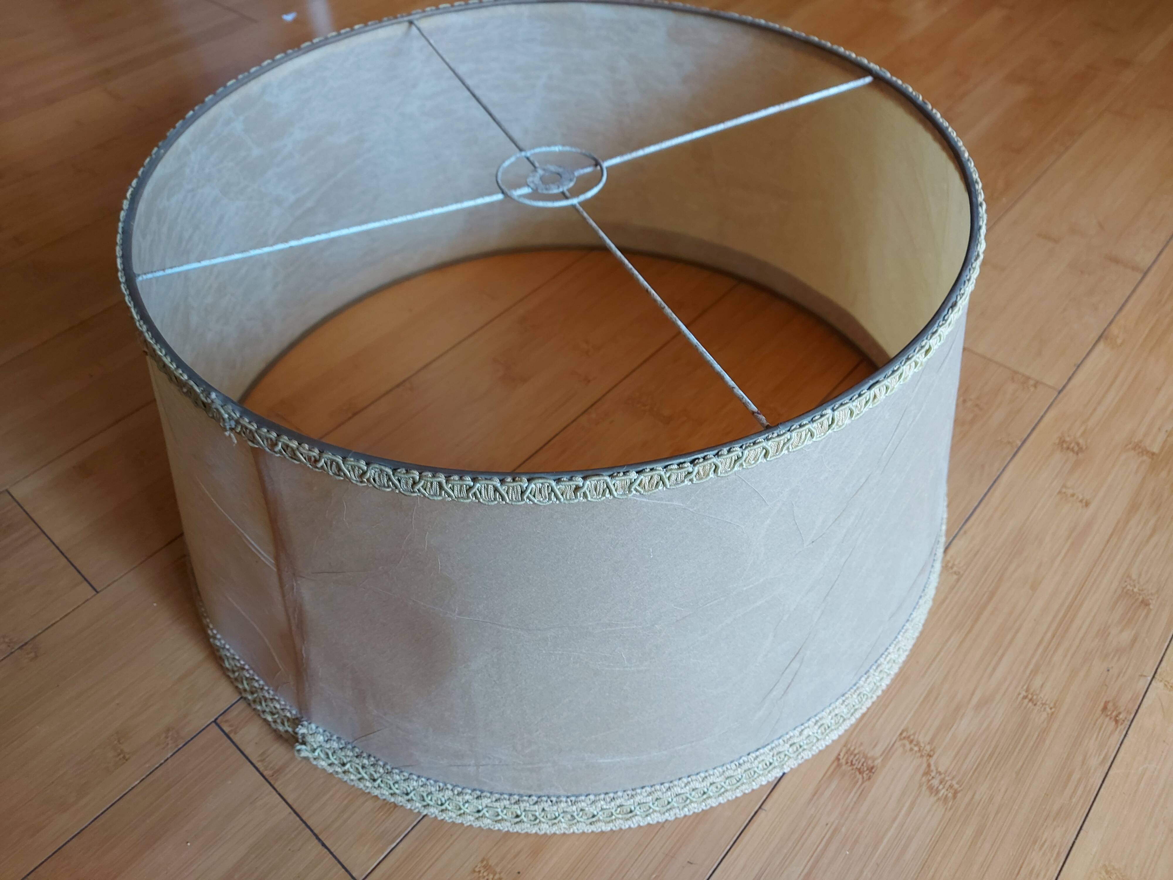 Vintage lamp lamp 3 brass lights