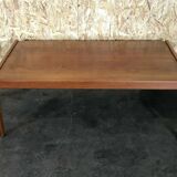 Table basse Arne Wahl Iversen en teck Danemark 1960/70