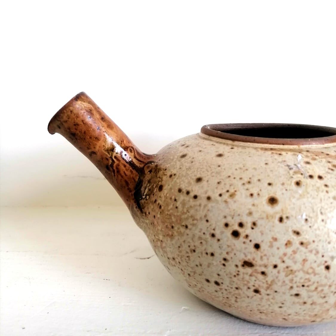 Pyrite sandstone teapot Jean Pierre Prudhomme, 1960