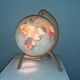 Mappemonde globe terrestre lampe corde