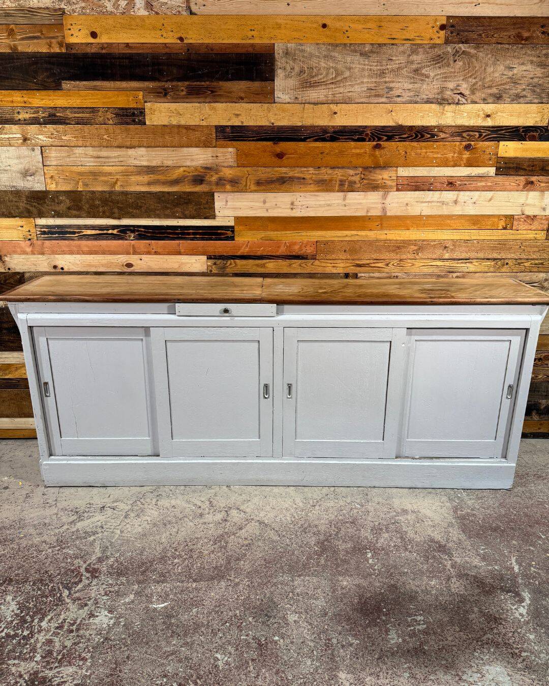 Old shop counter