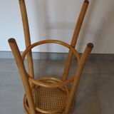 Cane wood stool 755mm