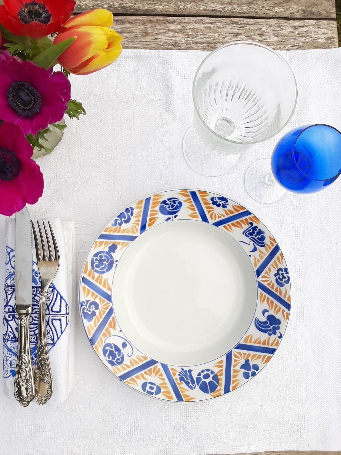 6 assiettes creuses Terre de fer Orchies Canada
