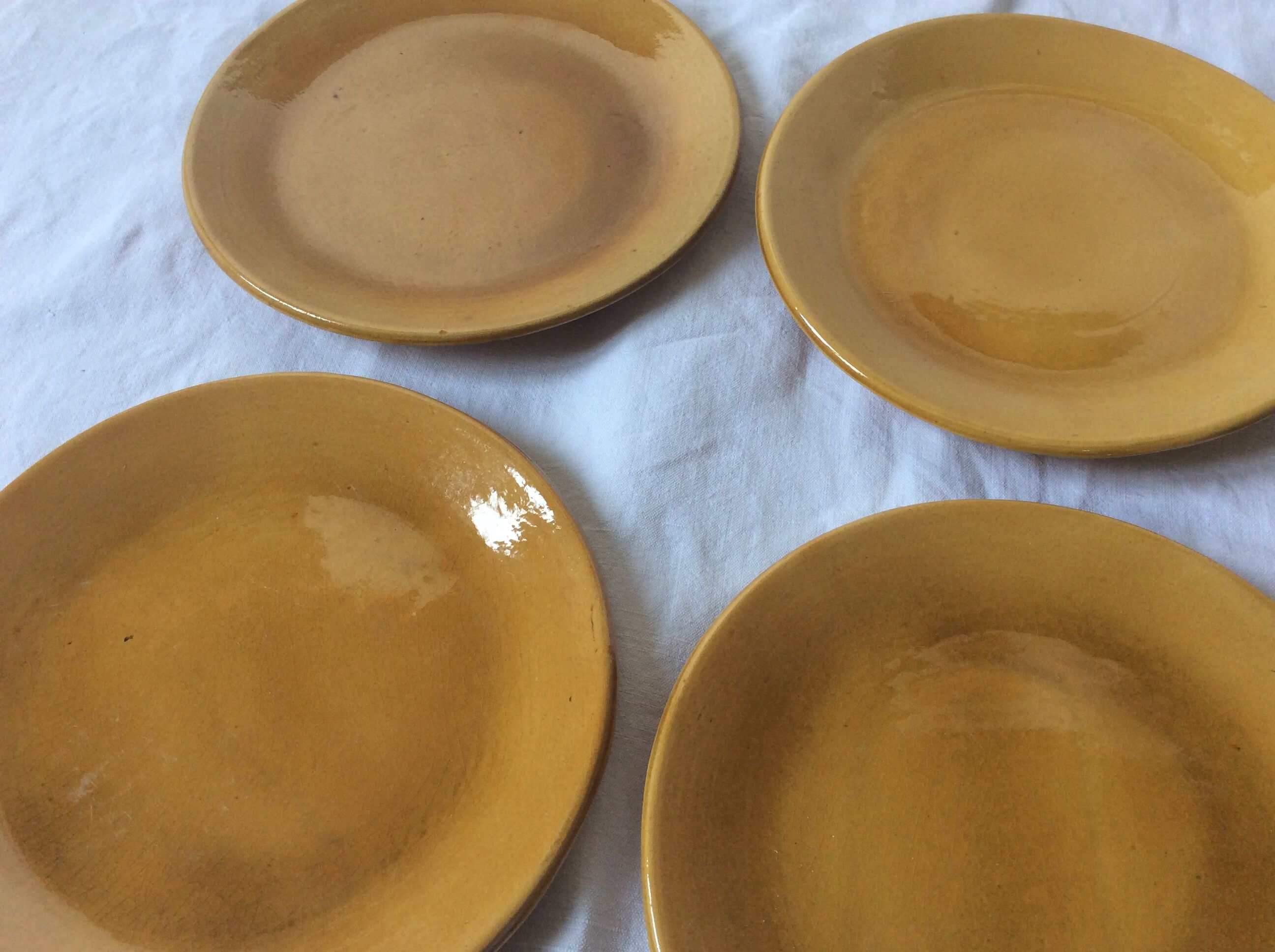 6 vintage Vallauris plates