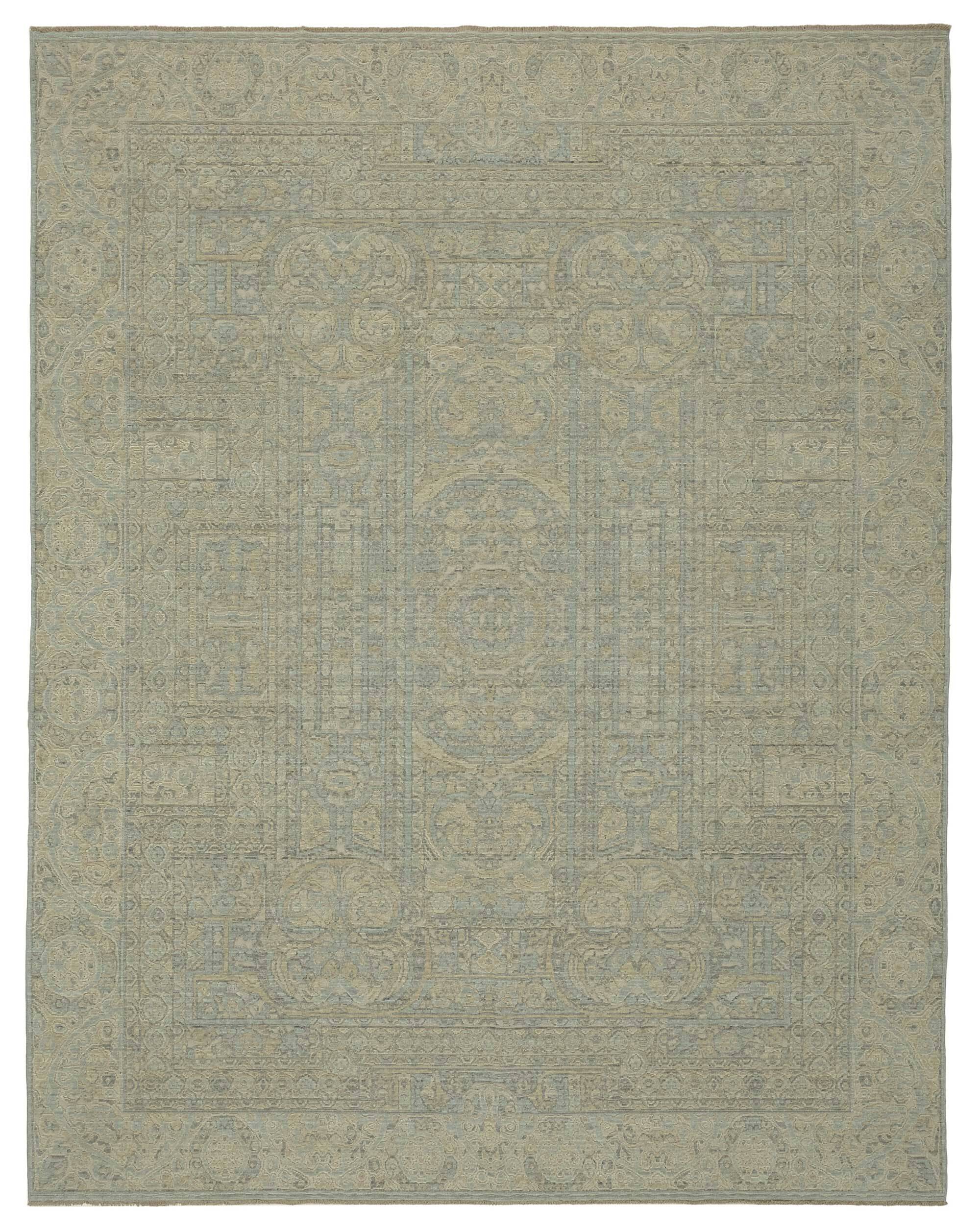 Turkish Handcrafted Loom Oushak Rug 273 cm x 350 cm