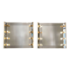 Miroir lumineux Sciolari Italie vers 1970