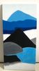 Contemporary blue painting