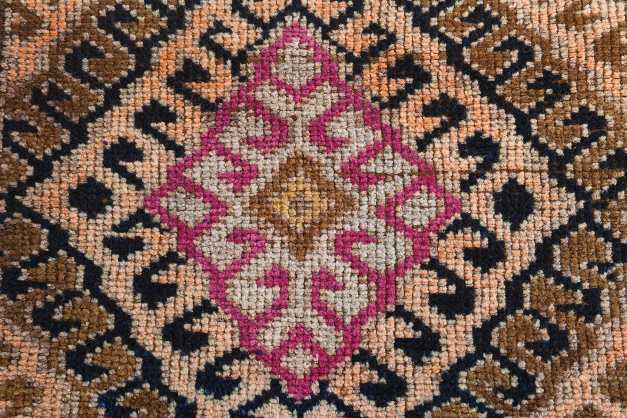 3x10 blue & brown persian runner rug, 91x295cm sk 18084 free shipping