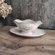 French antique sauce boat made for the Expo Paris 1900, from A. Lebacqz Bouchart