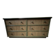 double commode Rotin
