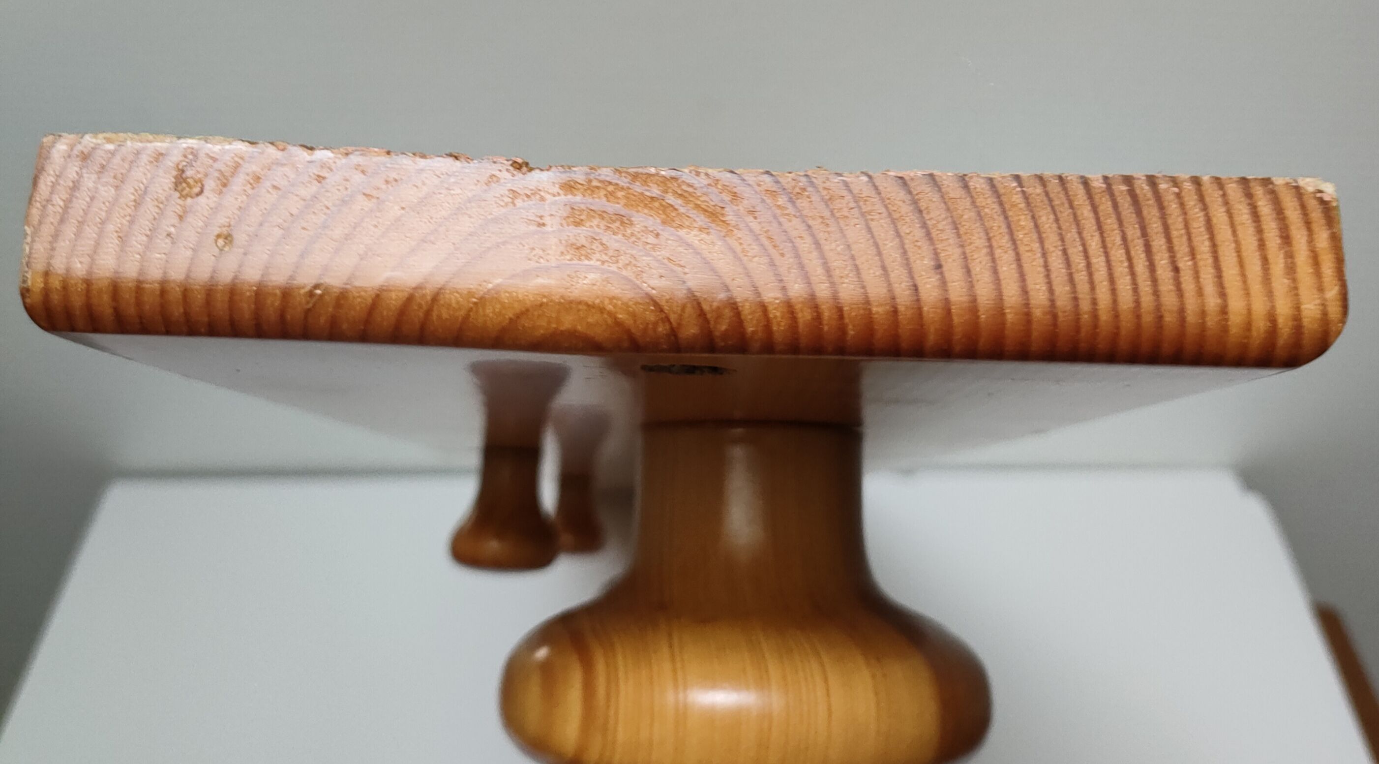 Solid pine coat rack design 80s-90s