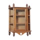 Glass-wood shelf