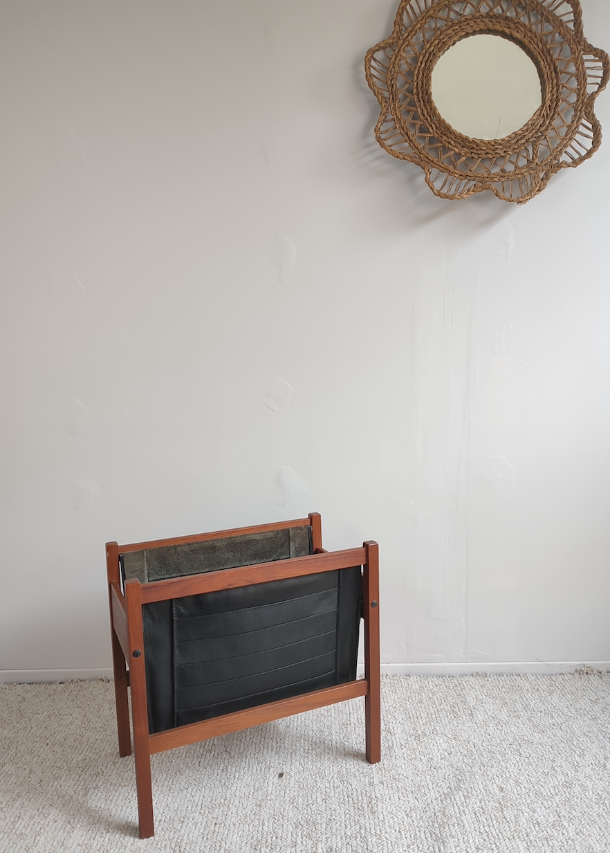Danish magazine holder 60s